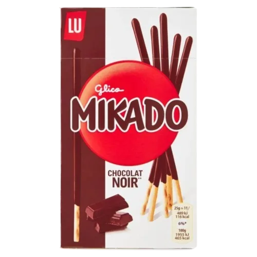Mikado Fondente, biscotti ricoperti di cioccolato fondente da 75g