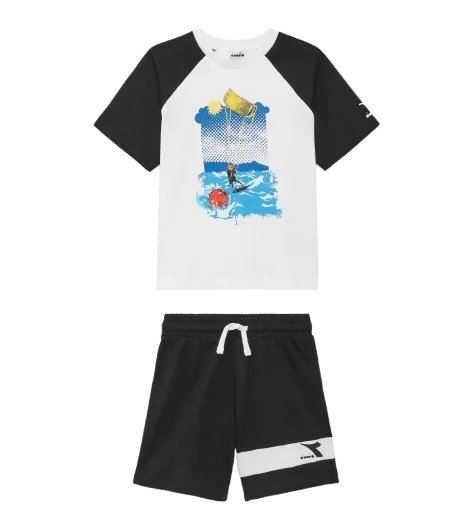 COMPLETINO JUNIOR – Set sportivo bambino con t-shirt e pantaloncini